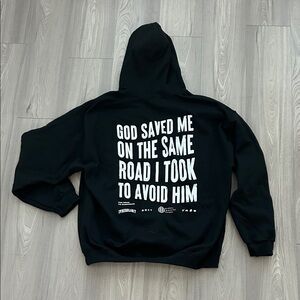 Black God Christian Hoodie